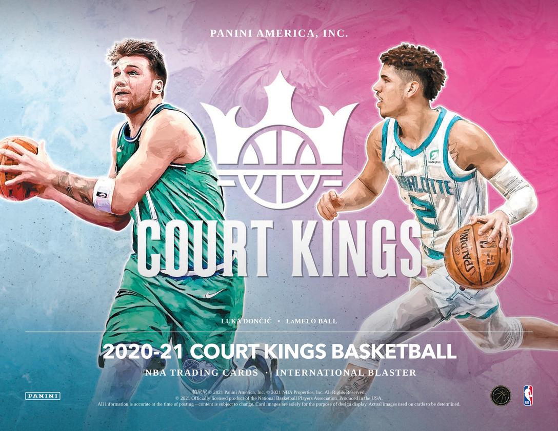 2020-21 Panini Court Kings Blaster Sealed Case